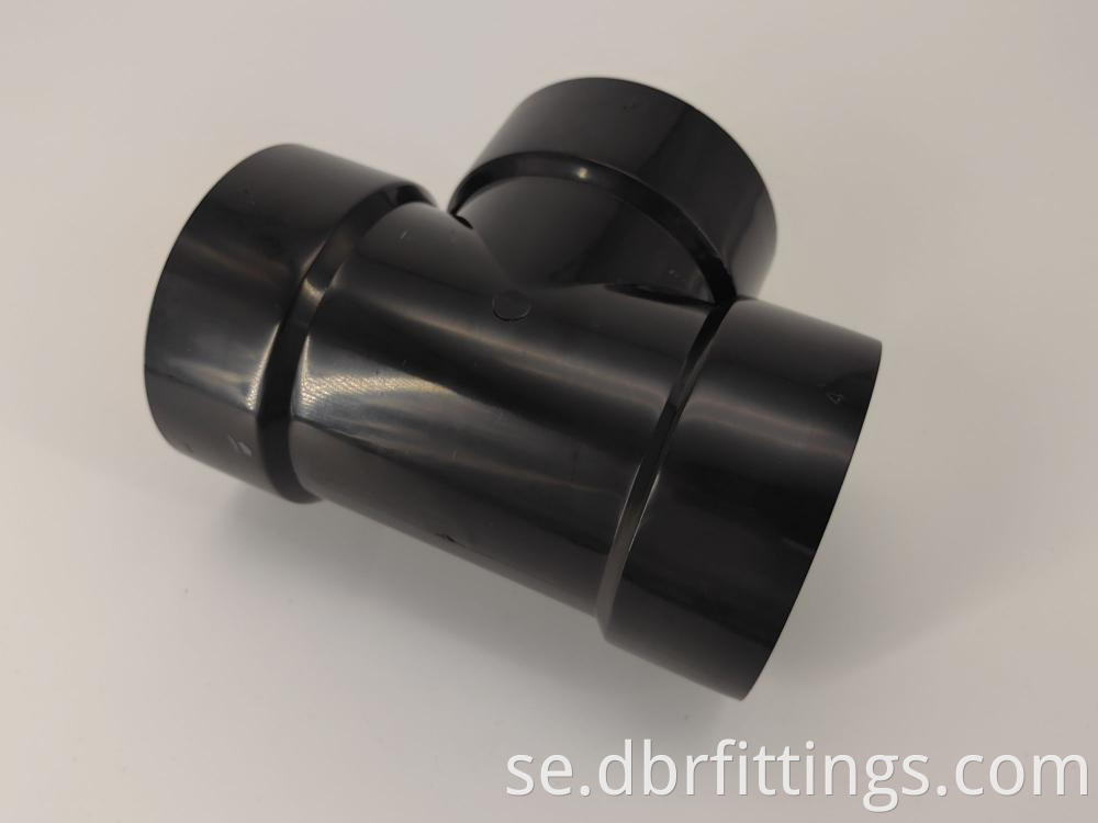 ABS fittings CLEANOUT TEE WITH PLUG